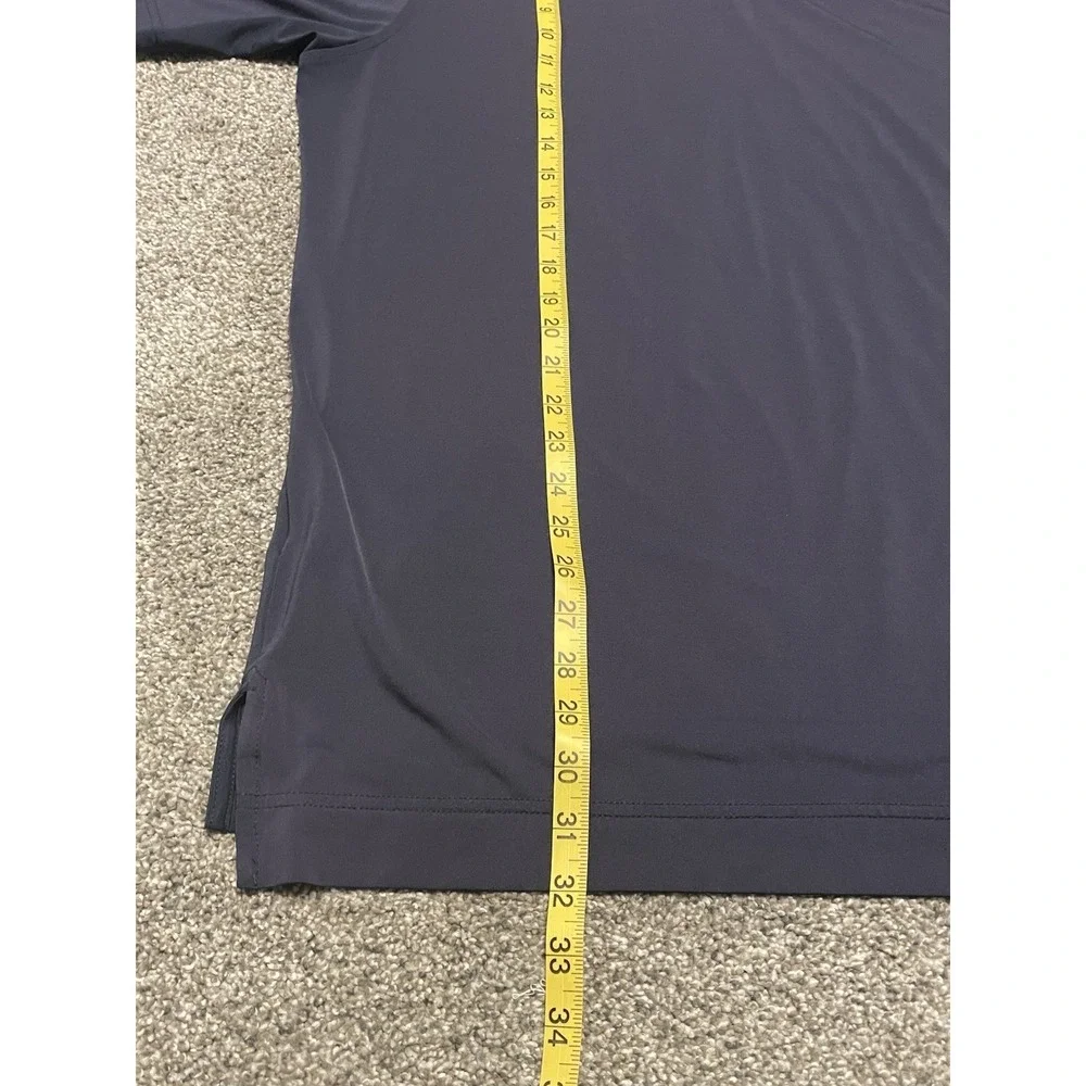 Foot Joy Golf Polo Men's L Ryder Cup The Cup '18 Logo Navy Athletic Performance